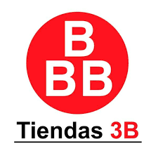 tiendas 3 B logo